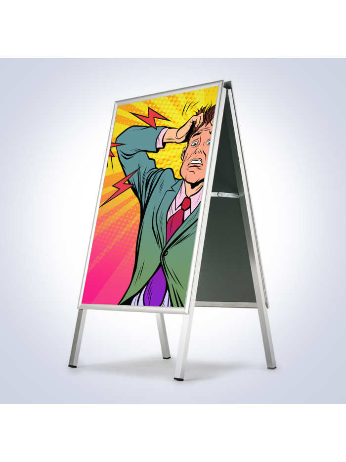Display Caballete Illution 70x100