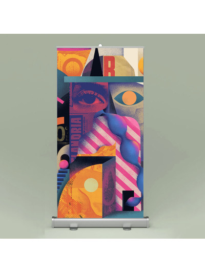 ROLL UP · DISPLAY 100