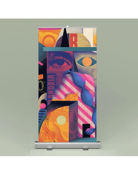 ROLL UP · DISPLAY 100