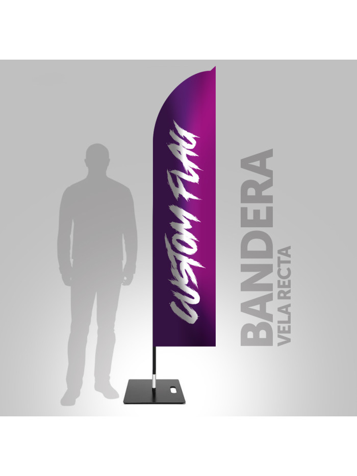 BANDERA · VELA RECTA