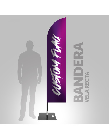 BANDERA · VELA RECTA